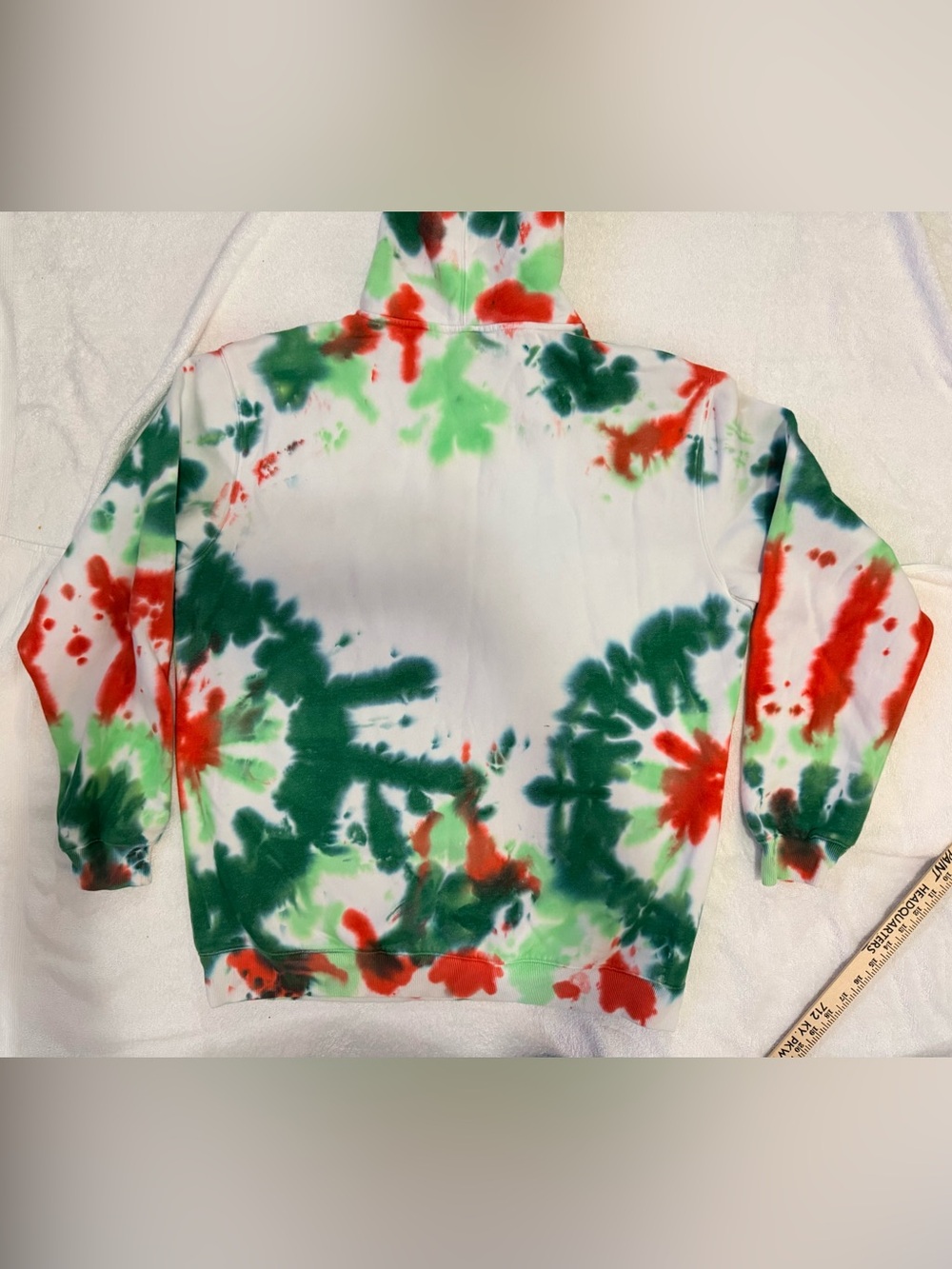 2x Jeffree Star Fashion Christmas tie-dye hoodie - Picture 2 of 9
